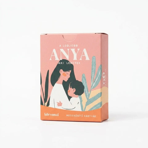 A legjobb Anya, aki lehetek - Megerősítő kártyák anyukáknak - korvonal.com