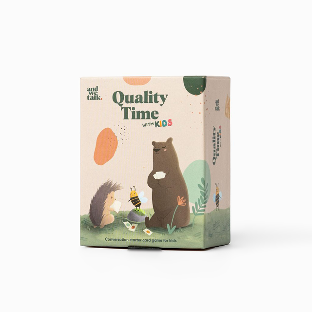 Quality Time kids – conversation card game for kids